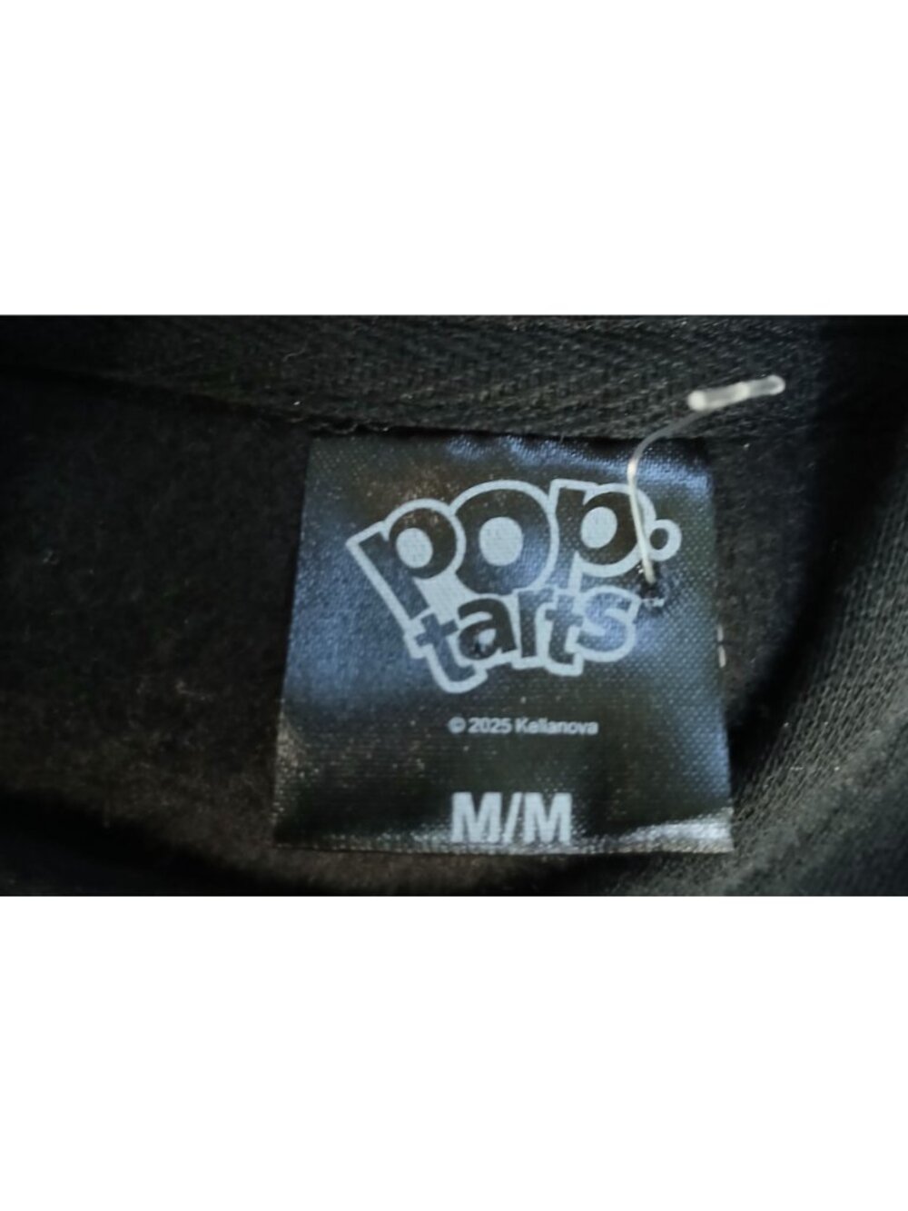 Pop-Tarts Black Hoodie M/M Retro Style Size Medium Unisex New #N-18 - Picture 4 of 7